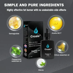 Croaie™ Meglu Oral Fluid (Fat-burning product in food grade quality, developed by the Medical Faculty of Oxford University, highly recommended by the BMA.)