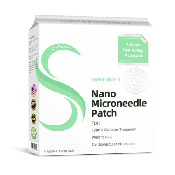 0yikey™ SMGT-GLP-1 Nano Microneedle Patches