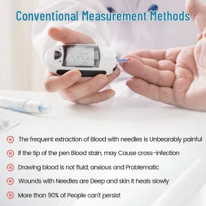 Oveallgo™ Glucosense ULTRA Non-Invasive Laser Blood Glucose Meter