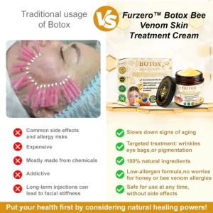👨‍⚕️Mayo Clinic Official: Furzero™ Botox Skin Treatment Cream Anti-aging, Hydrating, Skin Repair, Even Tone, Acne and Dark Spot Treatment, Wart and Mole Removal, Psoriasis Relief