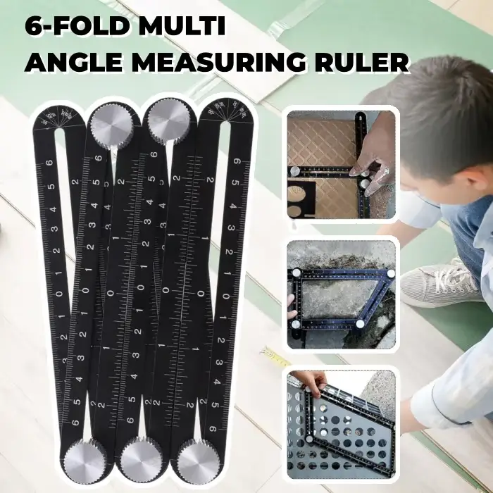 12-fold Multi Angle Measuring Ruler 9 12-fold Multi Angle Measuring Ruler