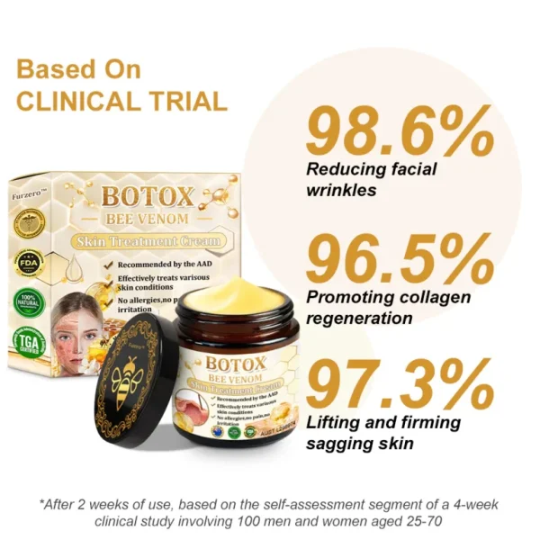 👨‍⚕️Mayo Clinic Official: Furzero™ Botox Skin Treatment Cream Anti-aging, Hydrating, Skin Repair, Even Tone, Acne and Dark Spot Treatment, Wart and Mole Removal, Psoriasis Relief