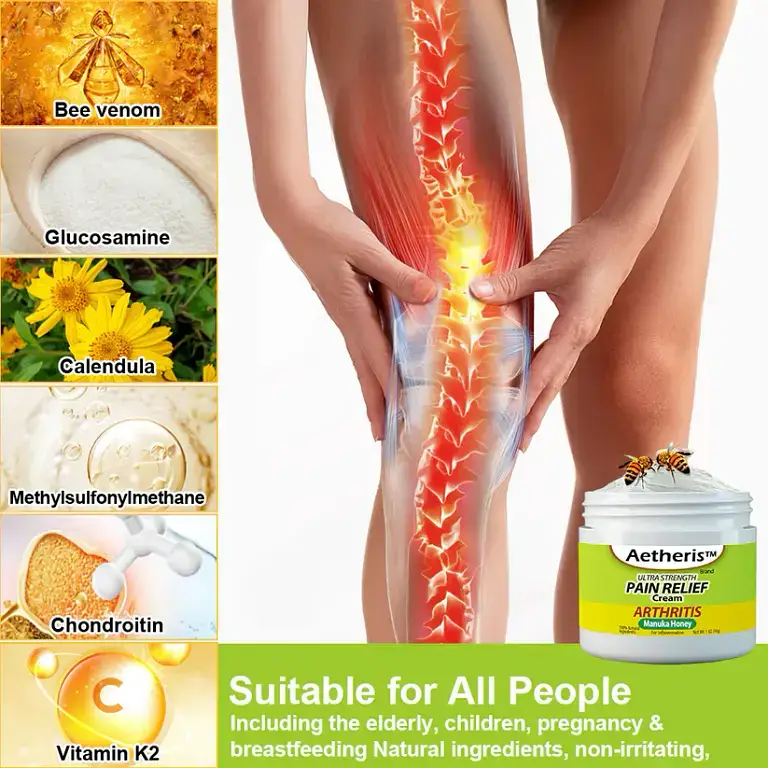 Aetheris™ Bee Venom Advanced Joint and Bone Therapy Cream 11 Aetheris™ Bee Venom Advanced Joint and Bone Therapy Cream