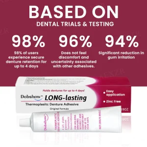 Dobshow™ Thermoplastic Denture Adhesive