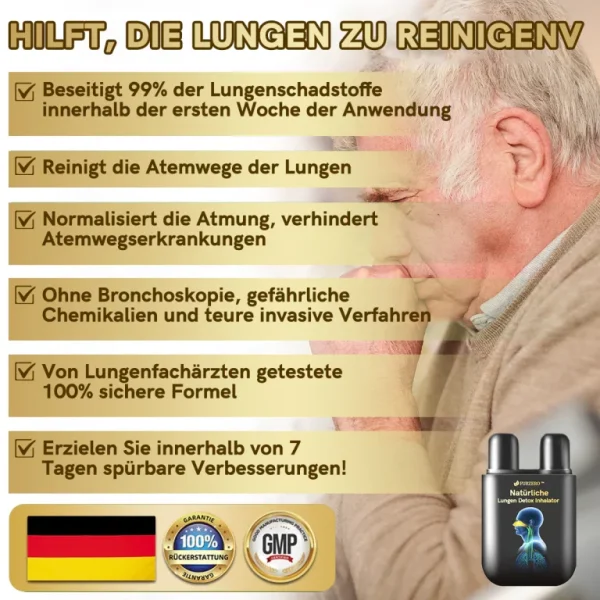 Furzero™ Natürlicher Lungen-Detox-Inhalator👨‍⚕️BfArM-certification