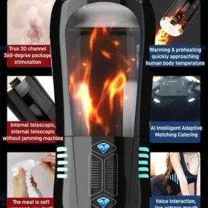 🗽Made in the USA👏【Discreet Delivery】 Fully automatic, hands-free retractable relaxation cup✅FDA Approved