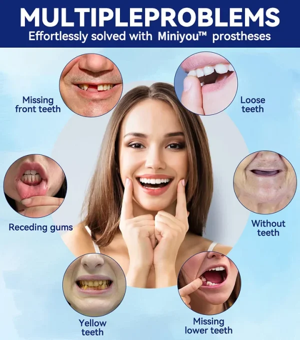 Miniyou™ Premium Custom Silicone Denture Set