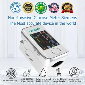 LaoziK™ Advanced Non-Invasive GlucoseMonitor-99.9% Accuracy + Exclusive Gift