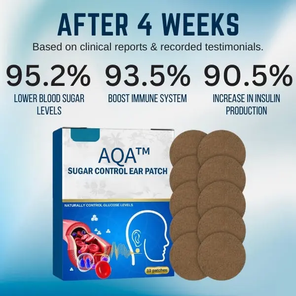 Mega Sale AQA™ Sugar Control Ear Patch 4 AQA™ Sugar Control Ear Patch