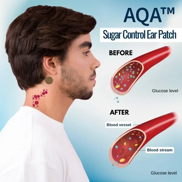 Mega Sale AQA™ Sugar Control Ear Patch 6 AQA™ Sugar Control Ear Patch