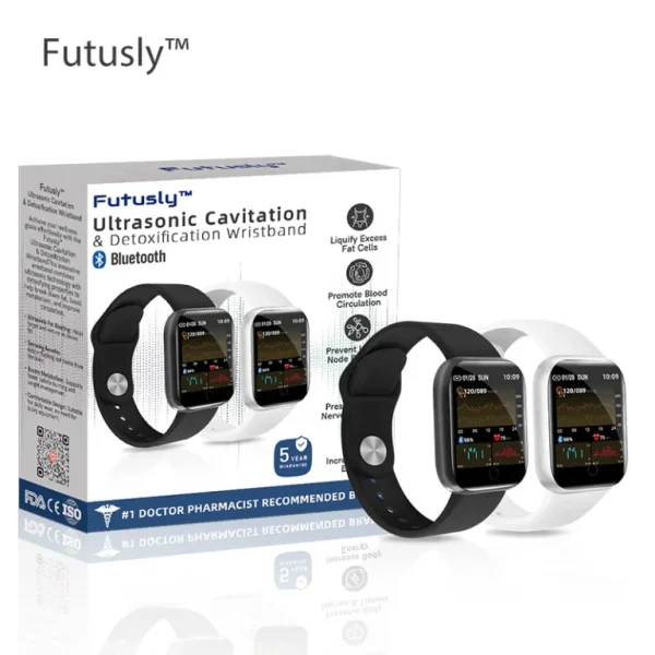 Futusly™ Ultrasonic Cavitation & Detoxification Wristband (Recommended by Plastic Surgeons)