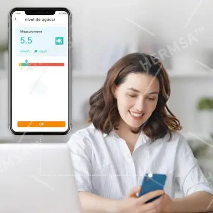 HERMSA High Precision Non-Invasive Multi-Purpose Medical Device (For Monitoring Blood Glucose, Blood Oxygen and Blood Pressure) 3 HERMSA High Precision Non-Invasive Multi-Purpose Medical Device (For Monitoring Blood Glucose, Blood Oxygen and Blood Pressure)