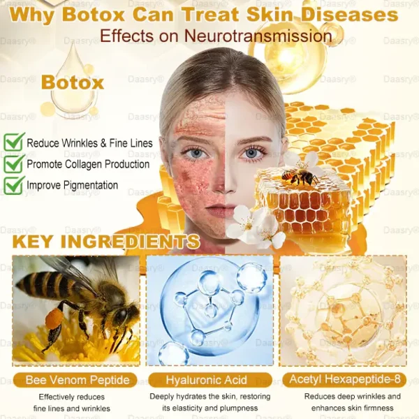 Mayo Clinic Official: Daasry™ Botox Skin Treatment Cream Anti-aging, Hydrating, Skin Repair, Even Tone, Acne and Dark Spot Treatment, Wart and Mole Removal, Psoriasis Relief