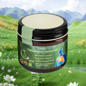Lercea Mullein Clear Lung Repair Cream - American Thoracic Society Endorsed to Support Lung Health