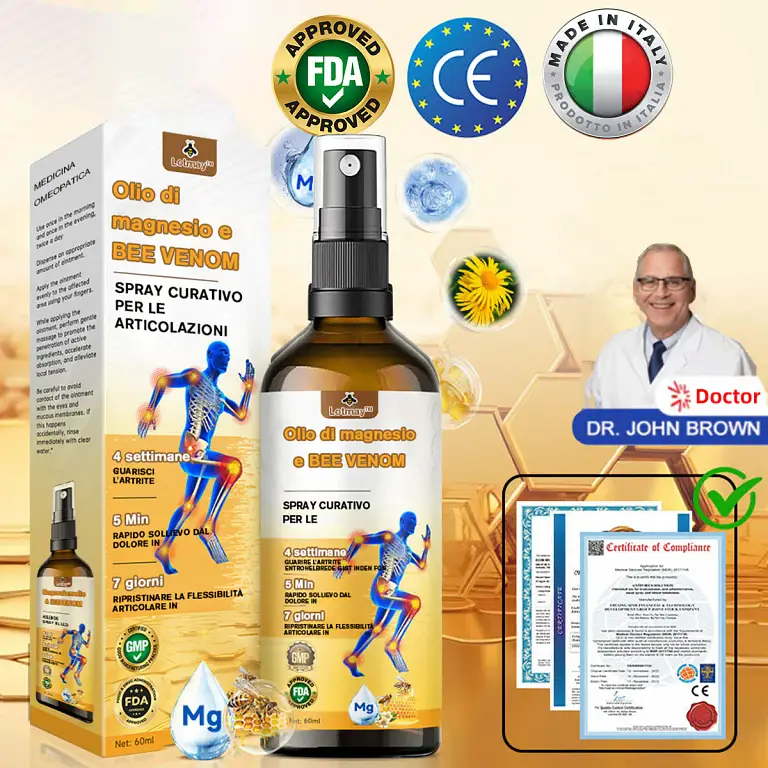 Lotmay™ Joint Therapy Spray (Magnesium Oil & Bee Venom) 15 Lotmay™ Joint Therapy Spray (Magnesium Oil & Bee Venom)