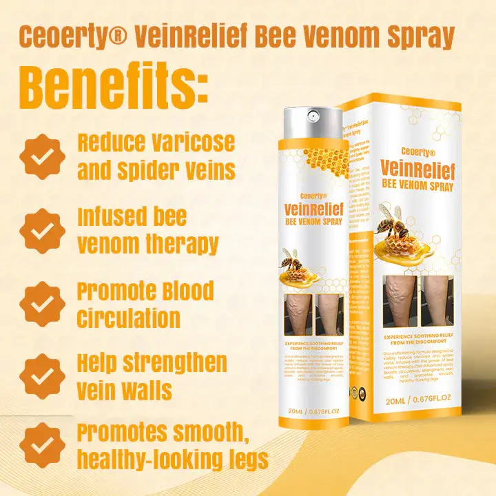 Ceoerty® VeinRelief Bee Venom Spray 6 Ceoerty® VeinRelief Bee Venom Spray