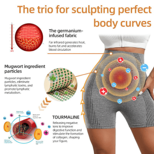 Blueshot Micro Vibration Massage Module Ice Silk Ion Fiber Repair Shaping Shorts