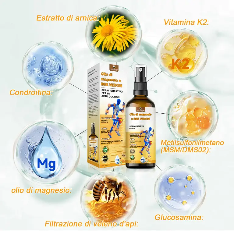 Lotmay™ Joint Therapy Spray (Magnesium Oil & Bee Venom) 7 Lotmay™ Joint Therapy Spray (Magnesium Oil & Bee Venom)