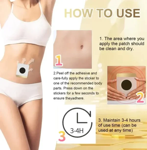 Lovilds Bee Venom Lymphatic Drainage Slimming Patch (Suitable for use by individuals of all ages)