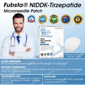 Fubsta® NIDDK-Tirzepatide Nano Microneedle Patch 2.0