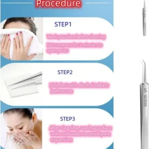 Professional Facial Blackhead Remover Tweezers