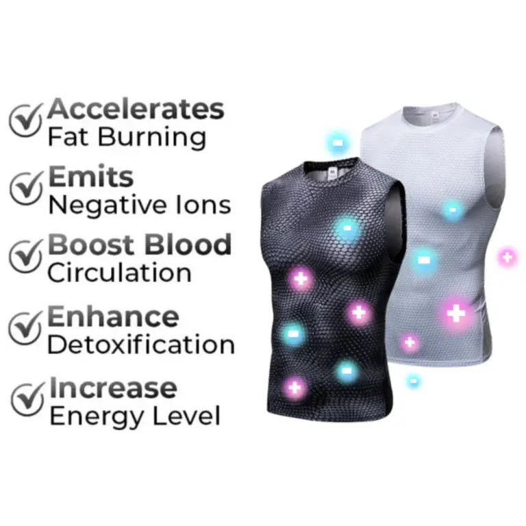 FIBERFIT™ IONIC Energy Field Therapy Vest 8 FIBERFIT™ IONIC Energy Field Therapy Vest