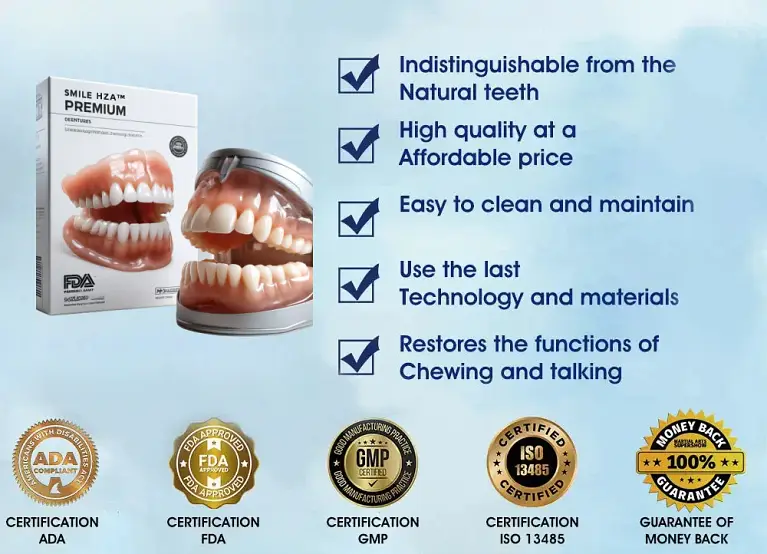 HZA™ Advanced Customized Full Denture Set 9 HZA™ --Advanced Customized Full Denture Set