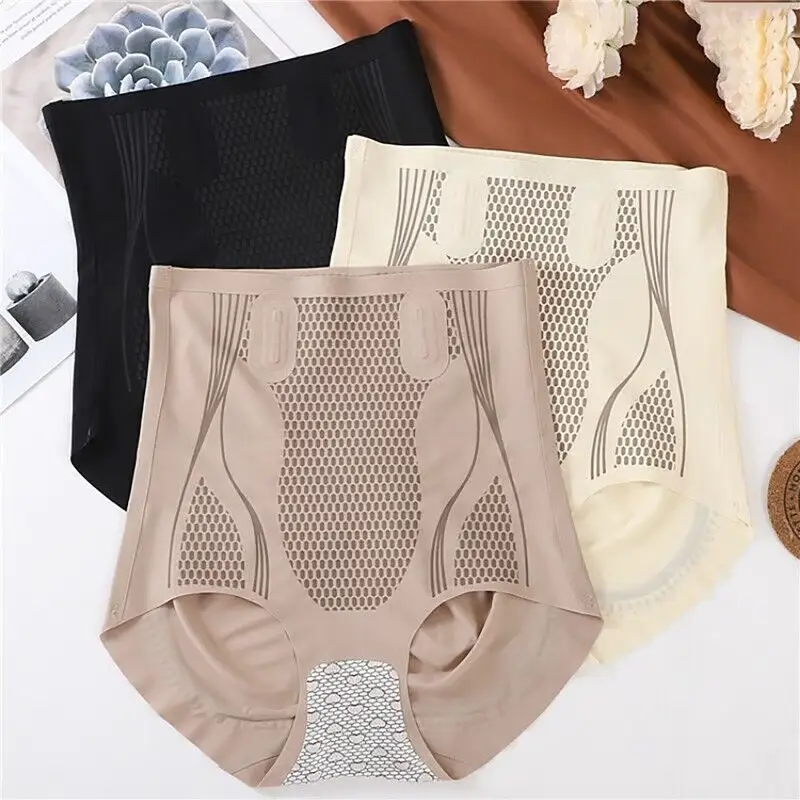 Ice Silk Ion Fibre Repair Shaping Shorts, Tummy Control Underpants 13 Ice Silk Ion Fibre Repair Shaping Shorts, Tummy Control Underpants