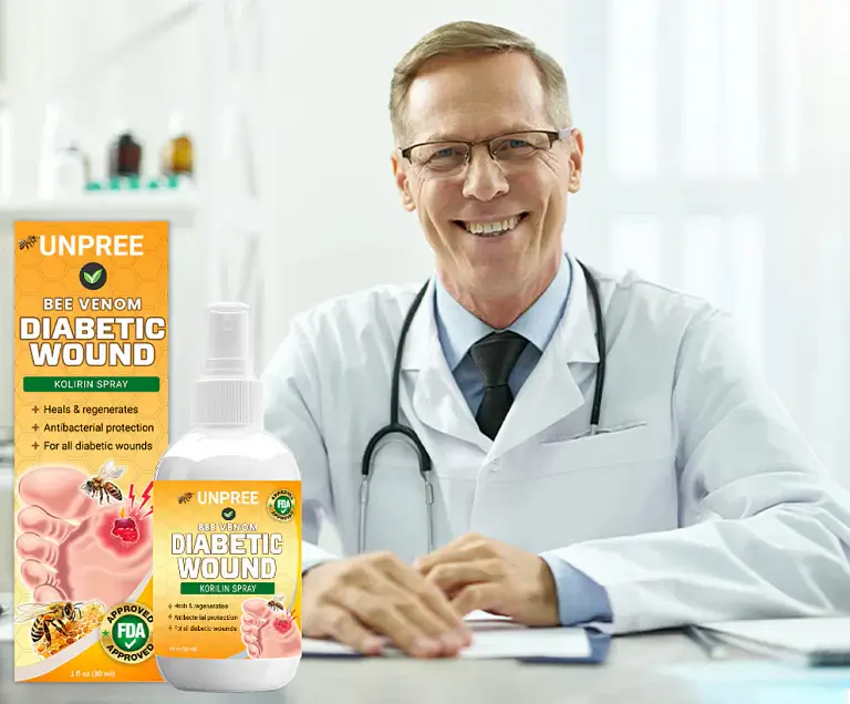 UNPREE™ Bee Venom Diabetic Wound Kolirin Spray 2 UNPREE™ Bee Venom Diabetic Wound Kolirin Spray