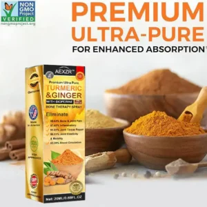 Exclusive Deal AEXZR™ Joint & Bone Therapy Turmeric Ginger Treatment Spray