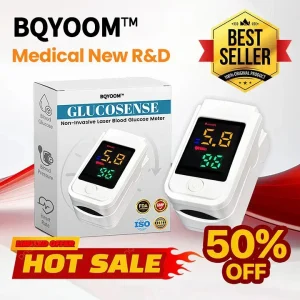BQYOOM™ GlucoSense Non-Invasive Laser Blood Glucose Meter