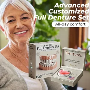BQYOOM™-Advanced Customized Full Denture Set
