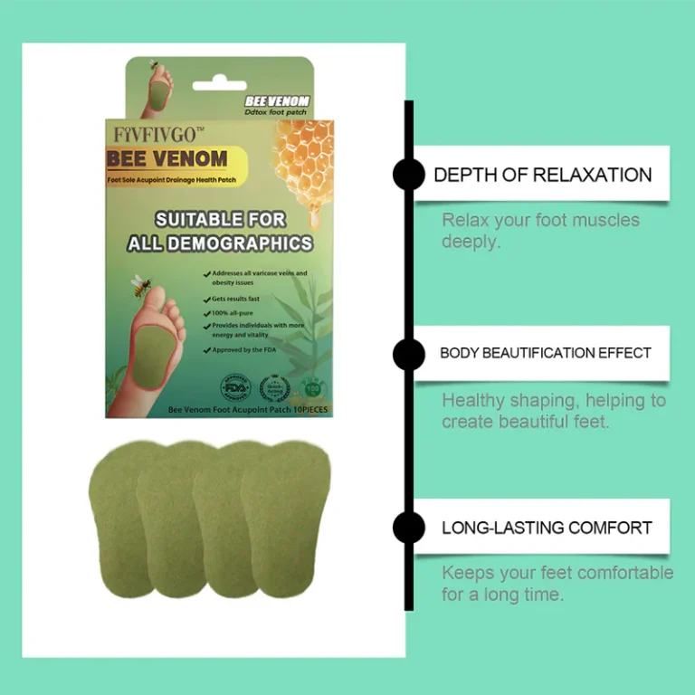 Fivfivgo™ LymphTox Bee Venom Foot Patches 1 Fivfivgo™ LymphTox Bee Venom Foot Patches