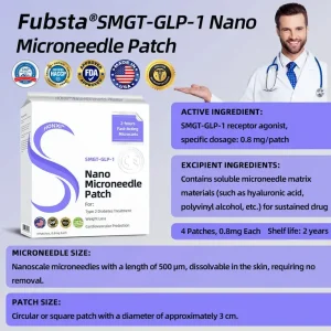 Fubsta® SMGT-GLP-1 Nano Microneedle Patch