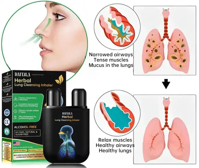 Dafeila™ Herbal Lung Cleansing Inhaler 5 Dafeila™ Herbal Lung Cleansing Inhaler