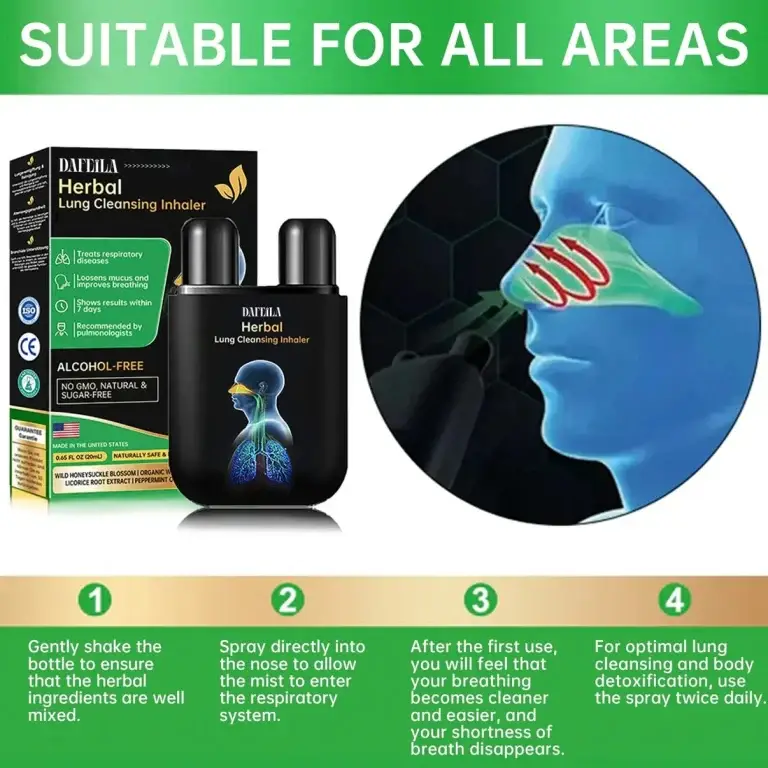 Dafeila™ Herbal Lung Cleansing Inhaler 2 Dafeila™ Herbal Lung Cleansing Inhaler