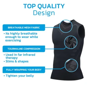 MaxMotion™ MENIONIC Tourmaline Posture Corrector Vest 20 MaxMotion™ MENIONIC Tourmaline Posture Corrector Vest