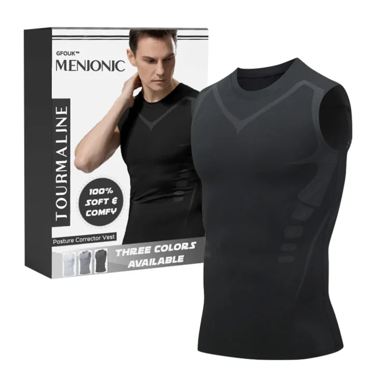 MaxMotion™ MENIONIC Tourmaline Posture Corrector Vest 1 MaxMotion™ MENIONIC Tourmaline Posture Corrector Vest