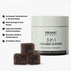 ORGANIC EXTRACT® 3-in-1 Wellness Gummies