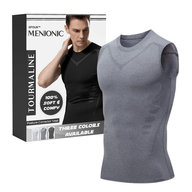 MaxMotion™ MENIONIC Tourmaline Posture Corrector Vest 3 MaxMotion™ MENIONIC Tourmaline Posture Corrector Vest
