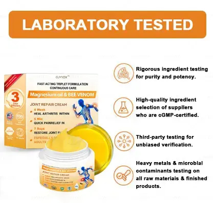 GJYYDX™ Bee-Venom Pain-Relief Bone Healing Cream 7 GJYYDX™ Bee-Venom Pain-Relief Bone Healing Cream