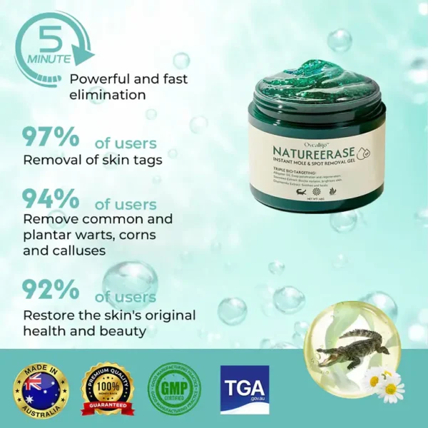 Oveallgo® NatureErase Plus Instant Mole & Spot Removal Gel
