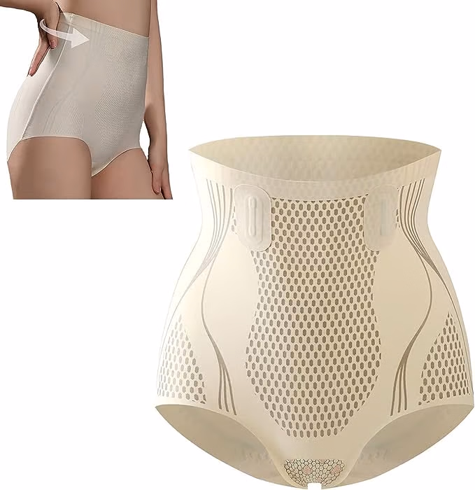 Ice Silk Ion Fibre Repair Shaping Shorts, Tummy Control Underpants 6 Ice Silk Ion Fibre Repair Shaping Shorts, Tummy Control Underpants
