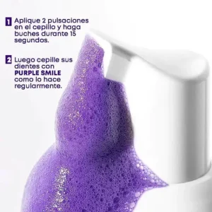 PURPLE TOOTHPASTE - TEETH WHITENING 6 PURPLE TOOTHPASTE - TEETH WHITENING