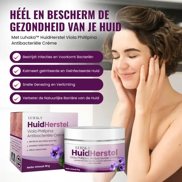 Luhaka™ Skin Recovery Viola Phillipina Antibacterial Cream 6 Luhaka™ Skin Recovery Viola Phillipina Antibacterial Cream