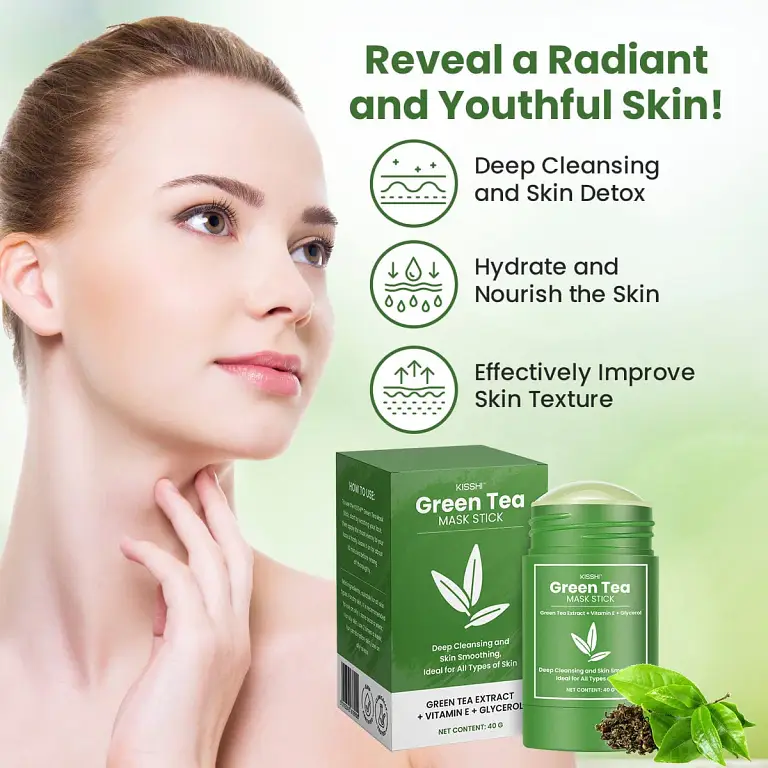 KISSHI™ Green Tea Mask Stick 2 KISSHI™ Green Tea Mask Stick
