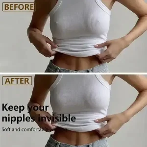 Go Braless! Seamless Nipple Cover (Latex-free and 100% Medical Silicone)