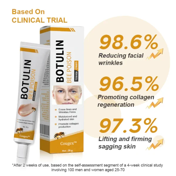 Cougex™ Botulin Bee Poison Wrinkle Removal Cream