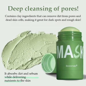 Ibcccndc green tea solid mask
