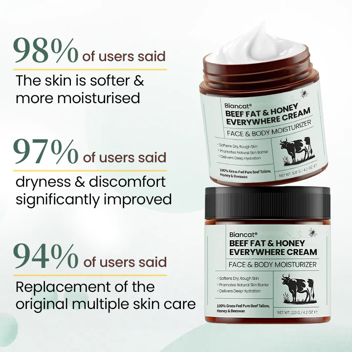 Biancat®Beef Fat & Honey Everywhere Cream 6 Biancat®Beef Fat & Honey Everywhere Cream